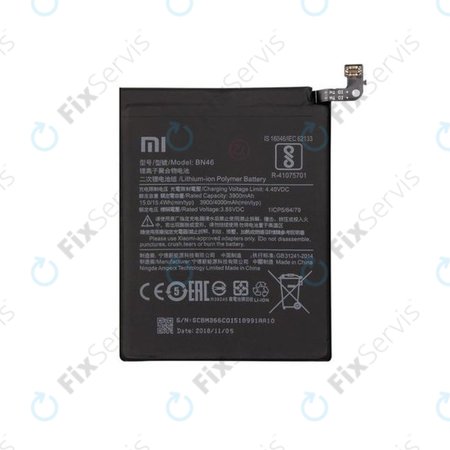 Xiaomi Redmi Note 8T, Redmi Note 6 Pro, Redmi 7, Redmi 8A - Batéria BN46 4000mAh - 46BN46A090H8 Genuine Service Pack