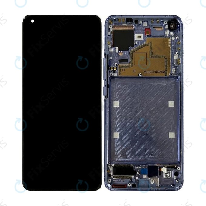 Xiaomi Mi 11 M2011K2G - LCD Displej + Dotykové Sklo + Rám (Violet) OLED