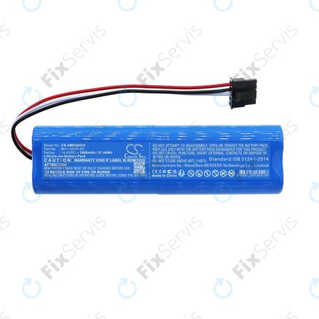 Xiaomi Mi Robot Vacuum Mop Pro (P), 2 (Mijia 2C), Viomi V2 Pro, Proscenic LDS M7 - Batéria STYJ02YM, MH1-4S1P-SC Li-Ion 14.4V 2600mAh HQ