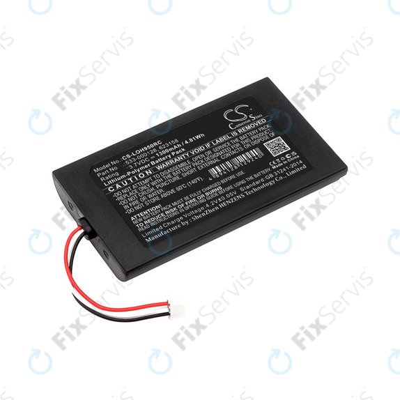Batéria pre Logitech Harmony 9, 1300mAh, Li-Pol, 3.7V, 533-000128, HQ