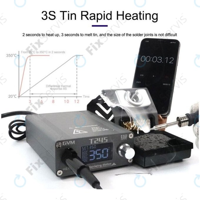GVM T245 - Spájkovacia Stanica