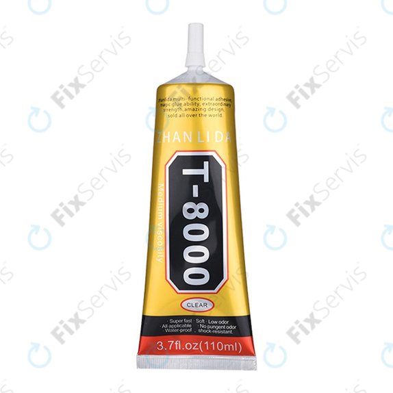 Adhesive Lepidlo T-8000 - 110ml (Transparentná)