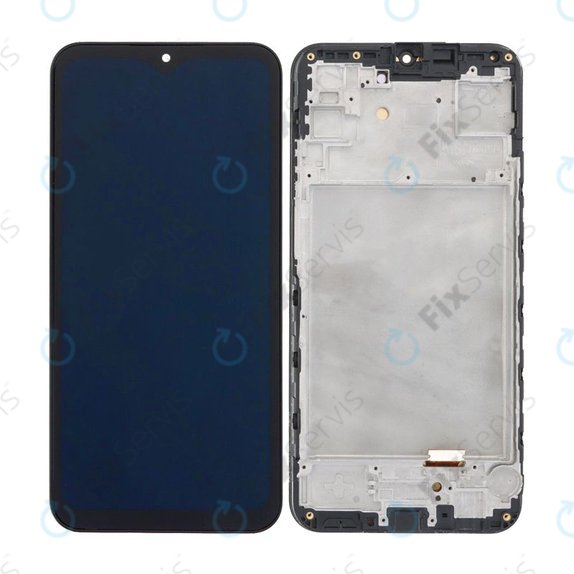 Samsung Galaxy A15 5G A156B - LCD Displej + Dotykové Sklo + Rám (Brave Black) OLED