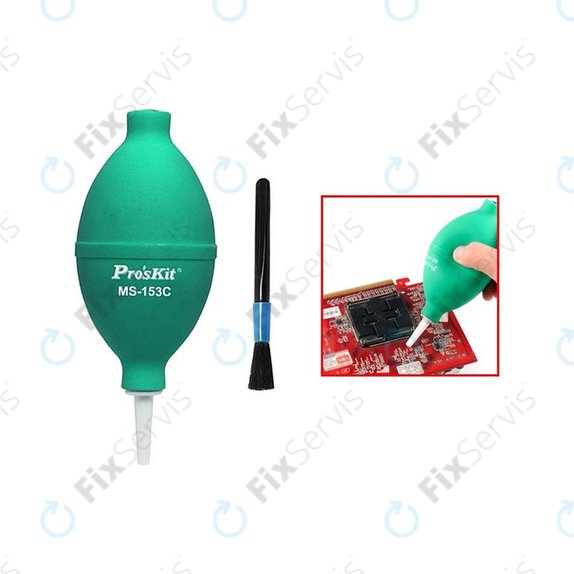 Pro'sKit MS-153C - Odfukovač Prachu pre Lepenie Ochranných Skiel a Fólií