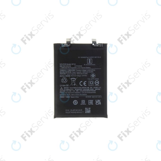 Xiaomi Redmi Note 12 Pro 5G - Batéria BP4K 5000mAh