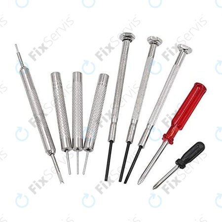 Sada hodinárskych nástrojov na opravu hodiniek - 16ks