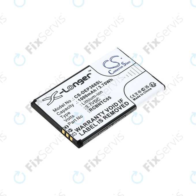 Batéria pre Doro Primo 368, 1000mAh, Li-Ion, 3.7V, RCBNTC05, HQ