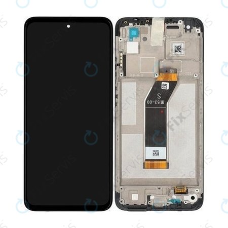 Xiaomi Redmi 10 (2022) 21121119SG 22011119UY - LCD Displej + Dotykové Sklo + Rám (Carbon Gray) - 560001K19S00 Genuine Service Pack