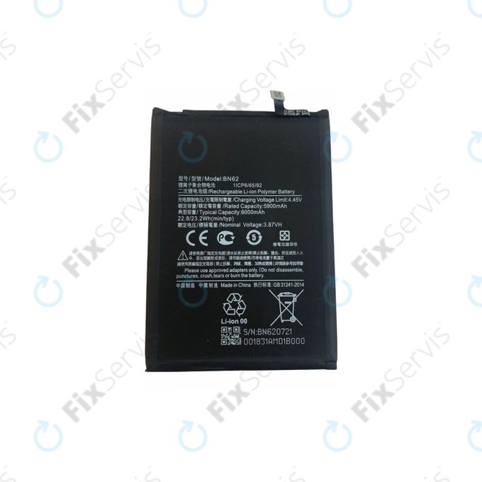 Xiaomi Redmi 9T - Batéria BN62 6000mAh