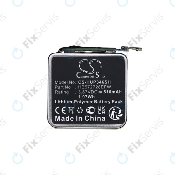 Batéria pre Huawei Watch GT3 Pro 46mm, 510mAh, Li-Pol, 3.87V, HB572728EFW, HQ
