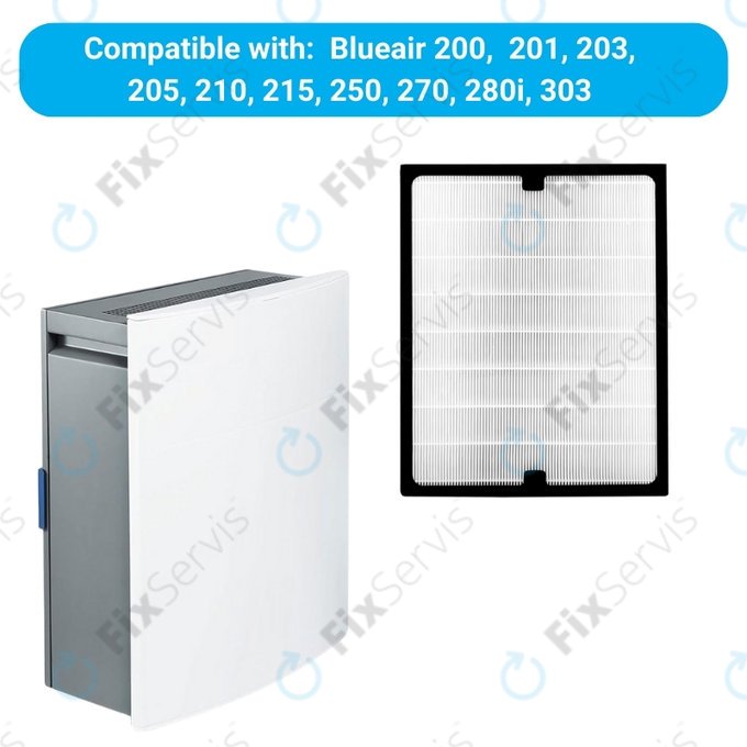 Blueair 200-series, 300-series - HEPA filter (Aktívny uhlík)