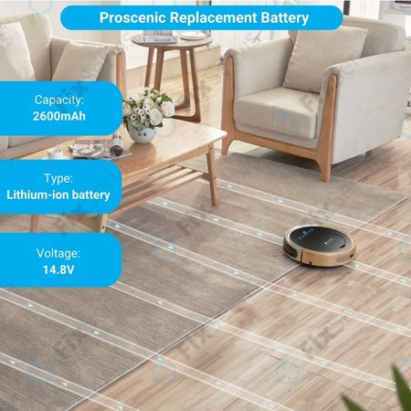 Proscenic Cocoa Smart 780T, 790T, Summer P1s, P2s - Batéria VR1717 Li-Ion 14.8V 2600mAh HQ