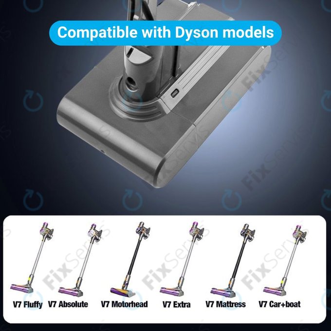 Dyson V7 - Batéria 968670-02, 968670-03 Li-Ion 21.6V 2200mAh