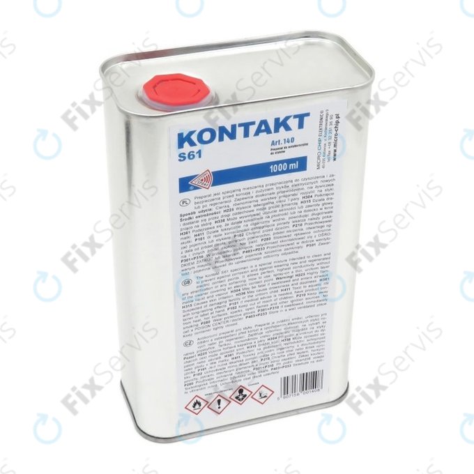 Kontakt S61 - Antikorózny Čistiaci Prostriedok na Kontakty - 1000ml