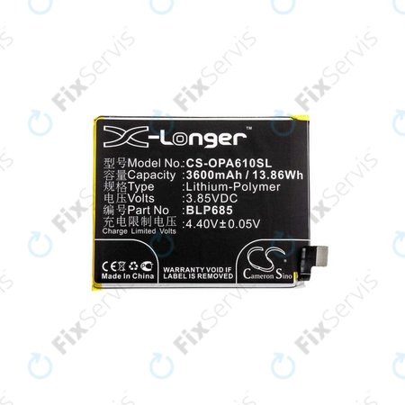 OnePlus 6T A6010 A6013, 7 GM1901 GM1903 - Batéria BLP685 3600mAh HQ