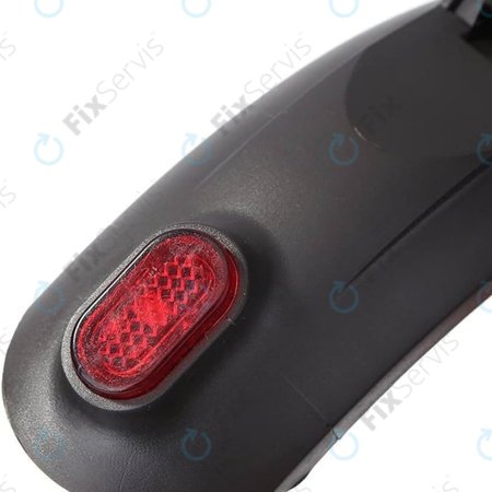 Kugoo S1, S1 Pro, S2, S3 - Zadný Blatník so Svetlom a Káblom (Black)