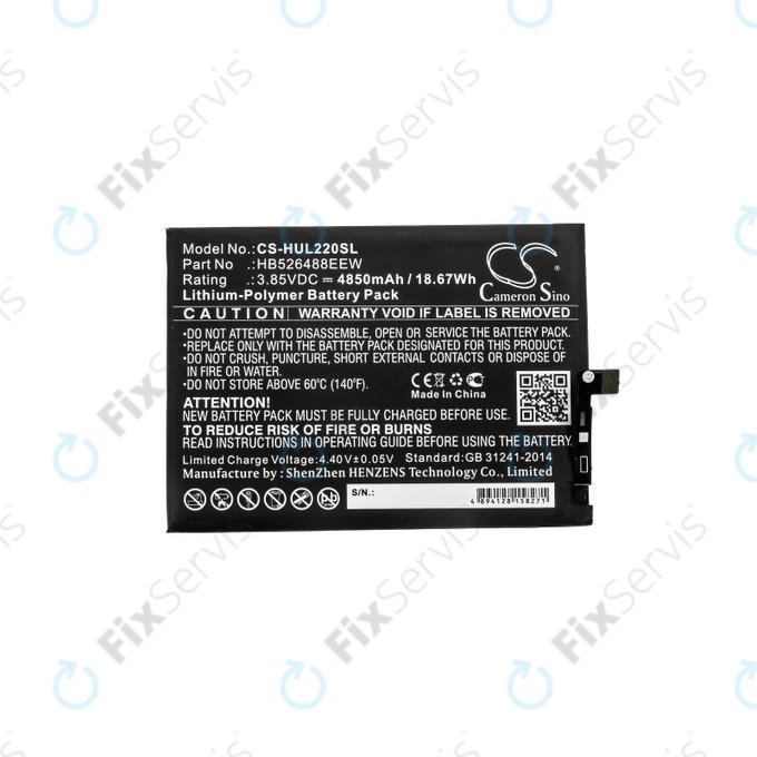 Huawei Honor 10X Lite - Batéria HB526488EEW 4850mAh HQ