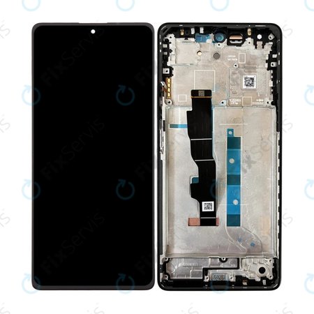 Xiaomi Redmi Note 13 5G 2312DRAABC - LCD Displej + Dotykové Sklo + Rám (Stealth Black) OLED