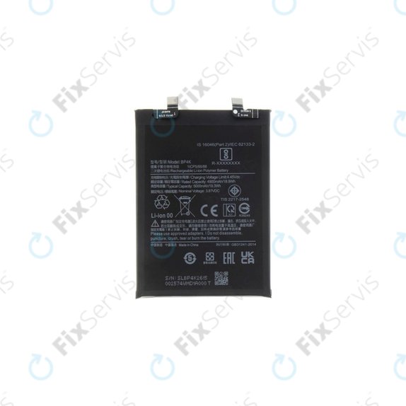 Xiaomi Redmi Note 12 Pro 5G - Batéria BP4K 5000mAh