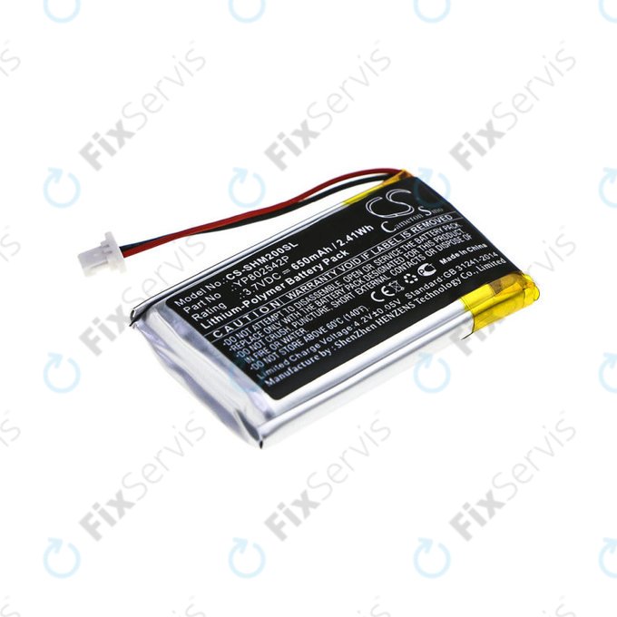 Batéria pre Sena SMH-10s, SMH-20s, 650mAh, Li-Pol, 3.7V, YP802542P, HQ