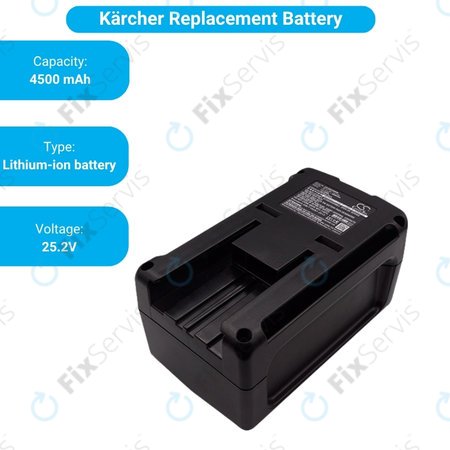 Kärcher BV 5/1, BP, T 9/1 BP, EF426 - Batéria BV 5/1 Bp Li-Ion 25.2V 4500mAh HQ