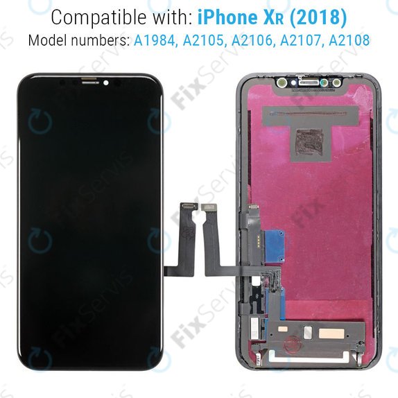 Apple iPhone XR - LCD Displej + Dotykové Sklo + Rám TFT