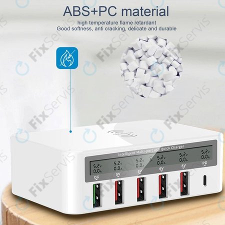 WLX-818F Servisná nabíjacia stanica s USB 3.0 a USB-C