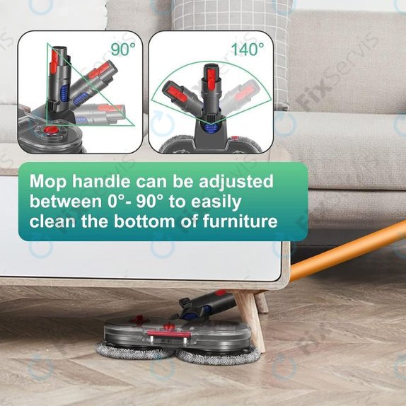 Dyson V-series, Outsize - Elektrická Mopovacia Hlavica s Nádržkou