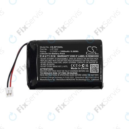 Batéria pre Sony Dualshock 4 Wireless Controller, 1800mAh, Li-Ion, 3.7V, LIP1522, HQ