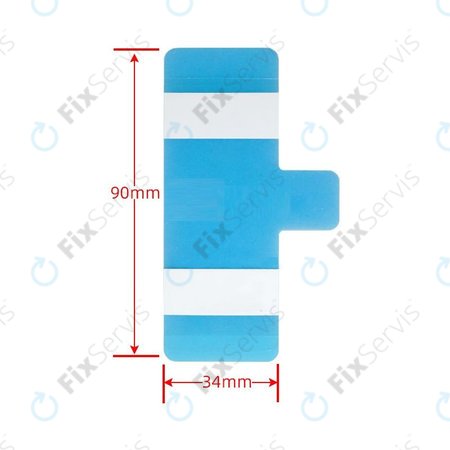 Univerzálna Lepka pod Batériu Adhesive - 34 x 90mm