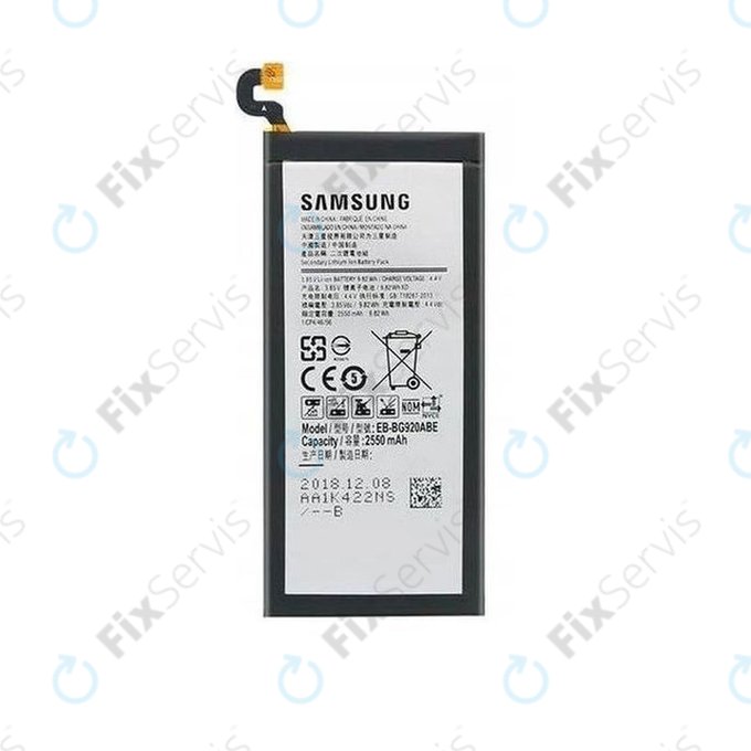 Samsung Galaxy S6 G920F - Batéria EB-BG920ABE 2550mAh - GH43-04413A, GH43-04413B Genuine Service Pack