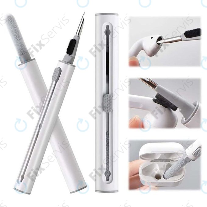Čistiace Pero na Čistenie Telefónov a Slúchadiel (Biela)