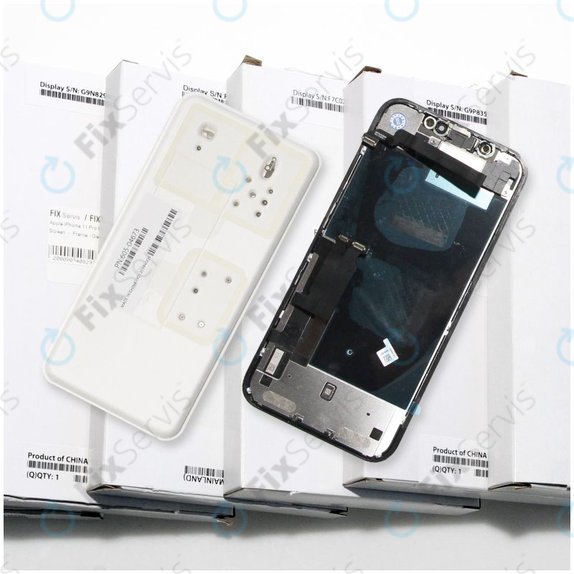 Apple iPhone 11 Pro Max - LCD Displej + Dotykové Sklo + Rám - 661-14099 Genuine Service Pack