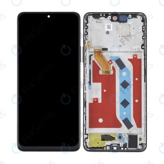 Honor Magic4 Lite - LCD Displej + Dotykové Sklo + Rám (Black) TFT