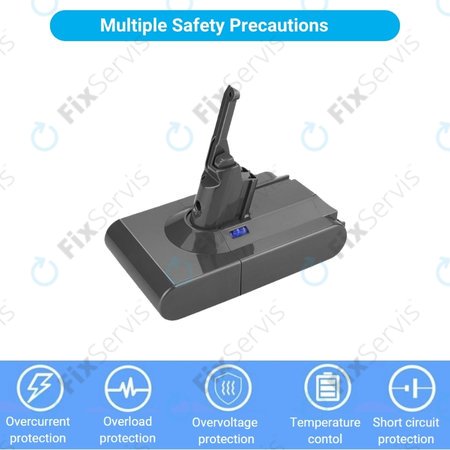 Dyson V8 - Batéria 215681, PM8-US-HFB1497A Li-Ion 21.6V 3000mAh