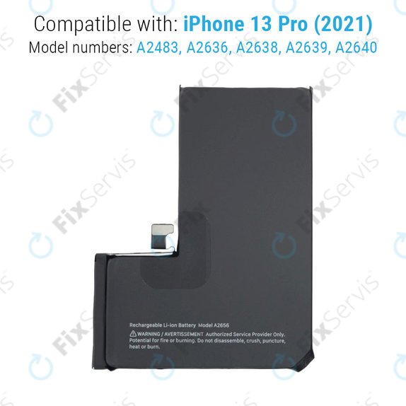 Batéria pre iPhone 13 Pro, 3095mAh