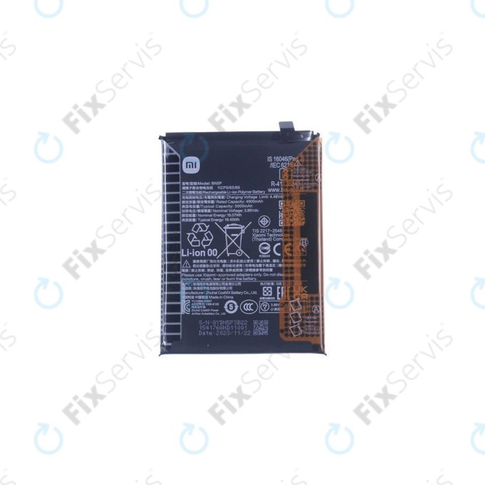 Xiaomi Redmi Note 13 5G 2312DRAABC - Batéria BN5P 5000mAh - 1330102000116B Genuine Service Pack