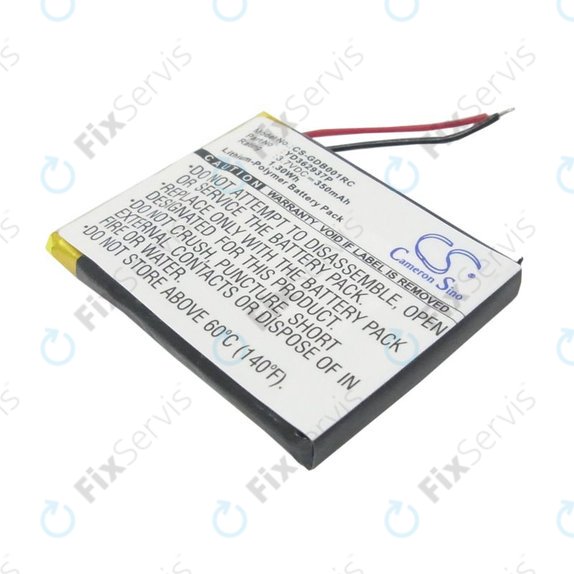 Batéria pre GoPro Wifi Remote, 350mAh, Li-Pol, 3.7V, YD362937P, HQ