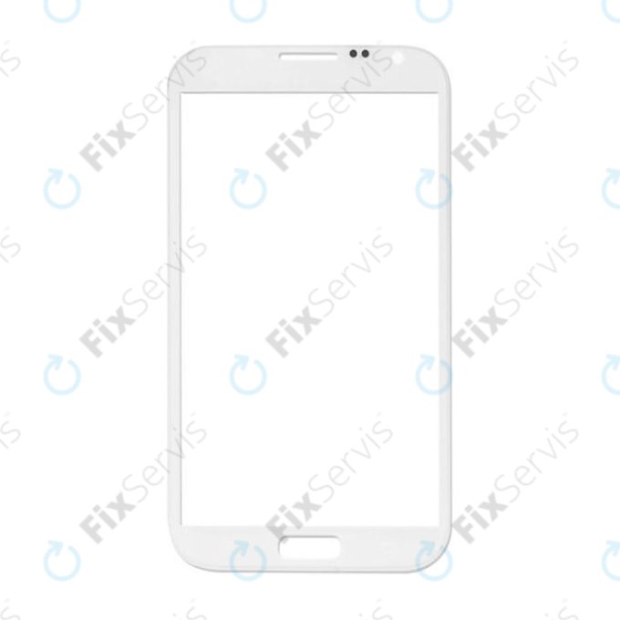 Samsung Galaxy Note 2 N7100 - Dotykové Sklo (White)