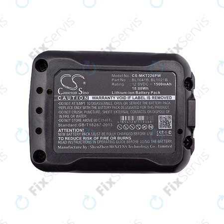 Makita CXT, C, D, F, H, J, P, R, S, T-series - Batéria BL10xx Li-Ion 1500mAh HQ