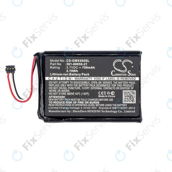 Batéria pre Garmin Driveluxe 50, 750mAh, Li-Ion, 3.7V, 361-00056-21, HQ