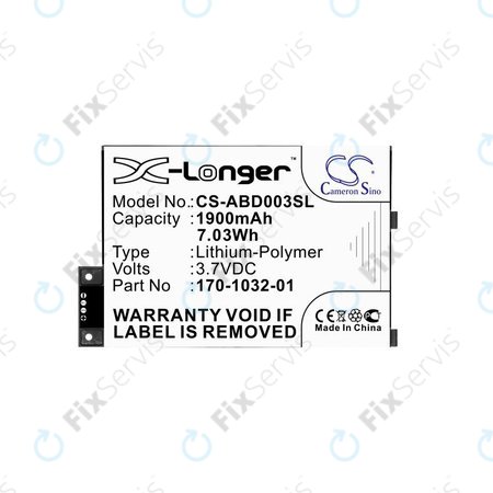 Amazon Kindle 3, 3 Wi-fi, 3G, Graphite - Batéria 170-1032-01, S11GTSF01A 1900mAh HQ