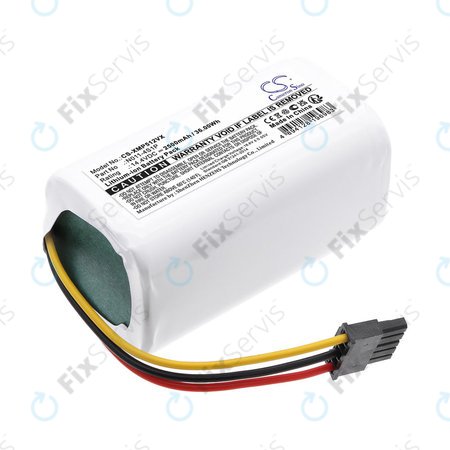 Batéria pre Xiaomi Mi Robot vacuum Mop 2 Lite, 2500mAh, Li-Ion, 14.4V, 260V-4S1P, HQ
