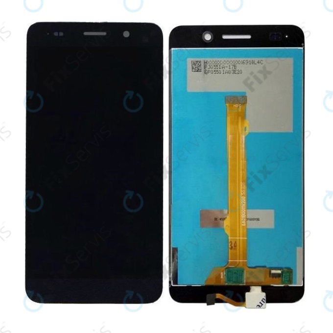 Huawei Y6 - LCD Displej + Dotykové Sklo (Black) TFT