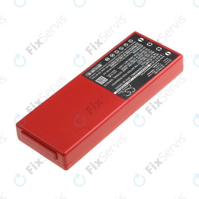 Batéria pre HBC Radiomatic Spectrum, 2000mAh, Ni-MH, 6V, BA214061, HQ
