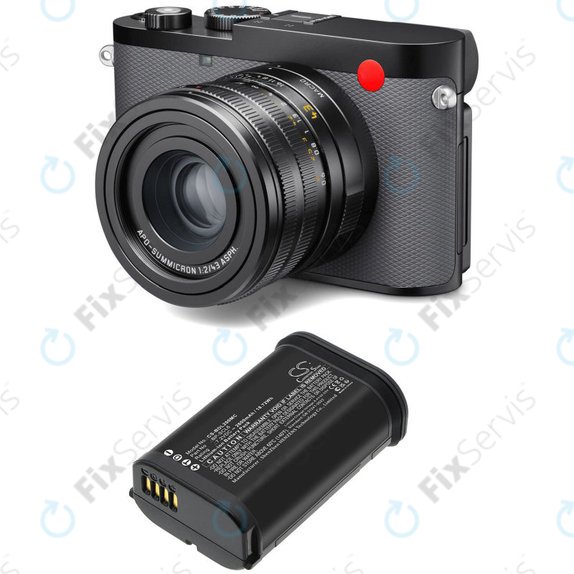 Batéria pre Leica Q2, Q3, SL2, SL2s, 2600mAh, Li-Ion, 7.2V, BP-SCL6, HQ