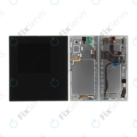 Samsung Galaxy Z Fold 7 F966B - LCD Displej + Dotykové Sklo + Rám (Mint) OLED