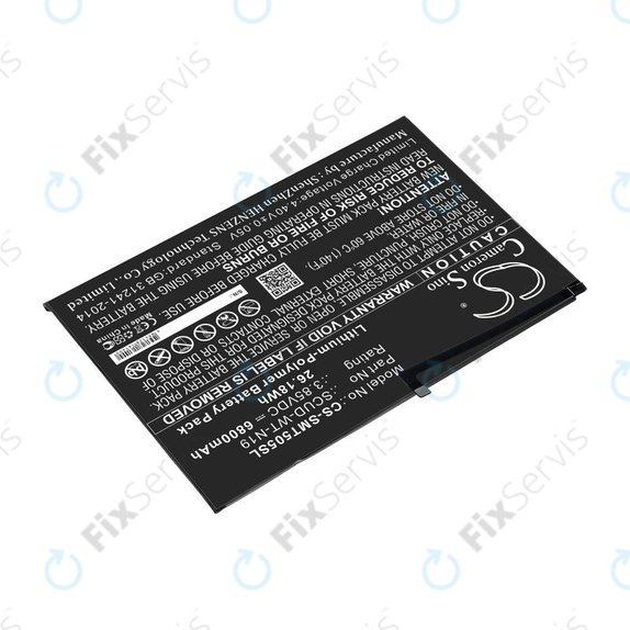 Batéria pre Samsung Galaxy Tab A7, 6800mAh, Li-Pol, 3.85V, SCUD-WT-N19, HQ