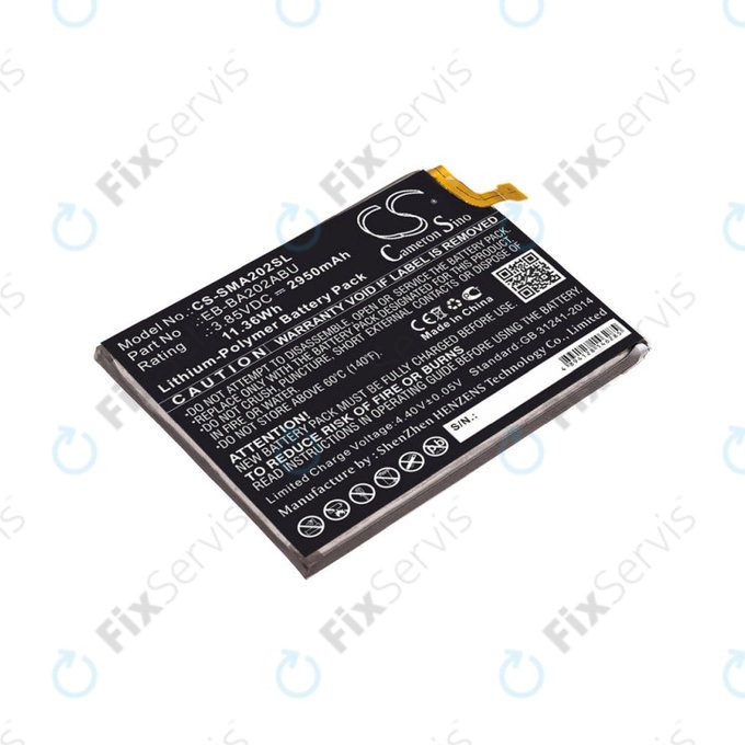 Samsung Galaxy A20e A202F - Batéria EB-BA202ABU 2950mAh HQ