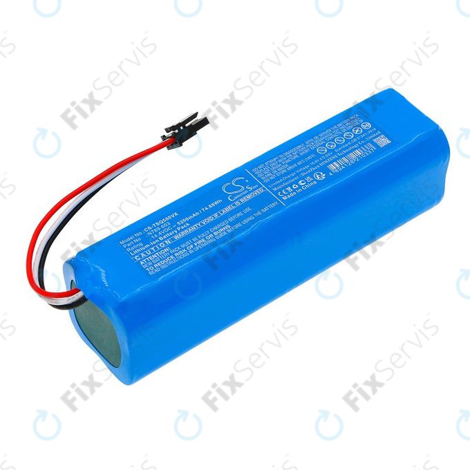 Batéria pre Tesla Robostar iQ500, iQ600, 5200mAh, Li-Ion, 14.4V, N789-603, HQ